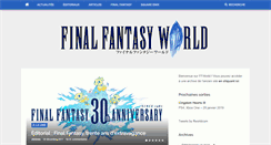 Desktop Screenshot of ffworld.com