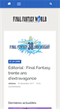 Mobile Screenshot of ffworld.com