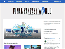 Tablet Screenshot of ffworld.com